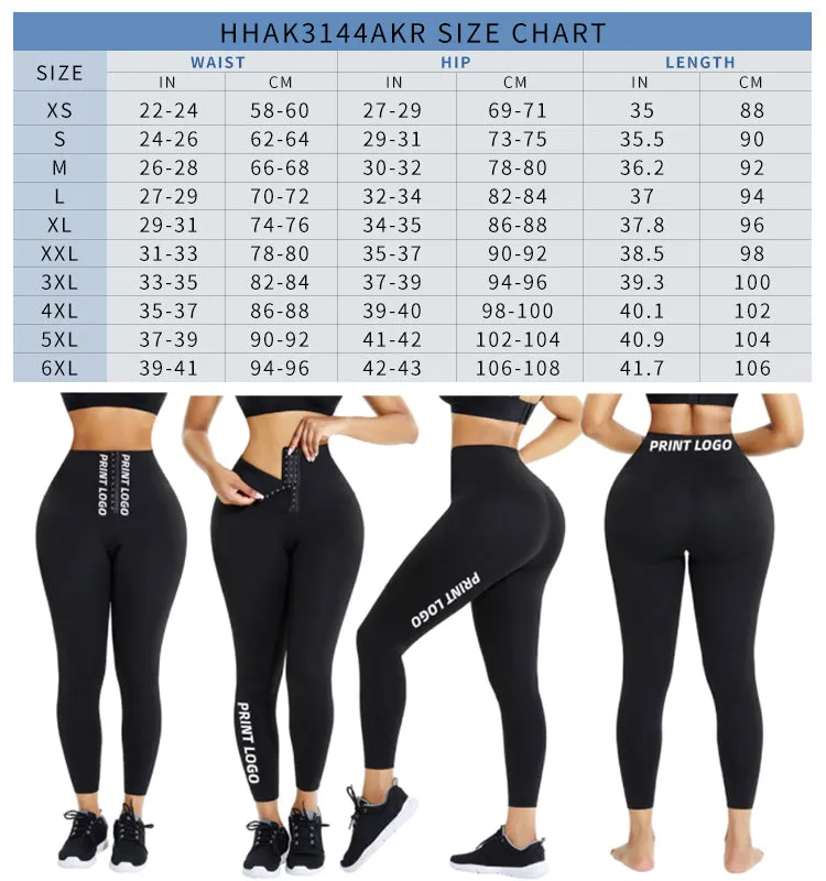 2023 Waist Trainer Leggings Body Shaping Sweat Sauna Pants Fitness Gym Shapewear Pants