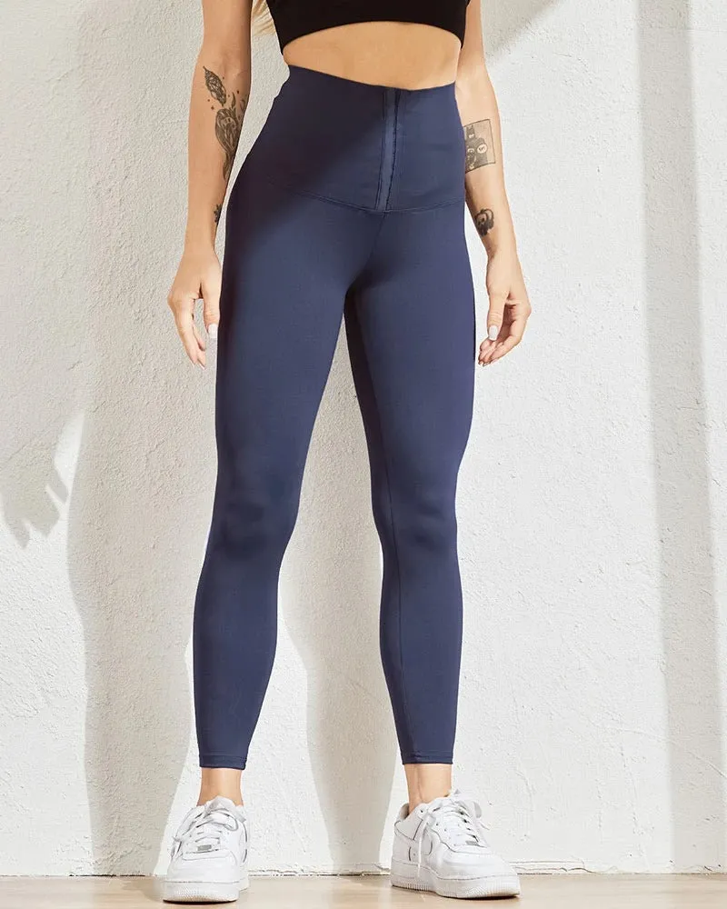 2023 Waist Trainer Leggings Body Shaping Sweat Sauna Pants Fitness Gym Shapewear Pants