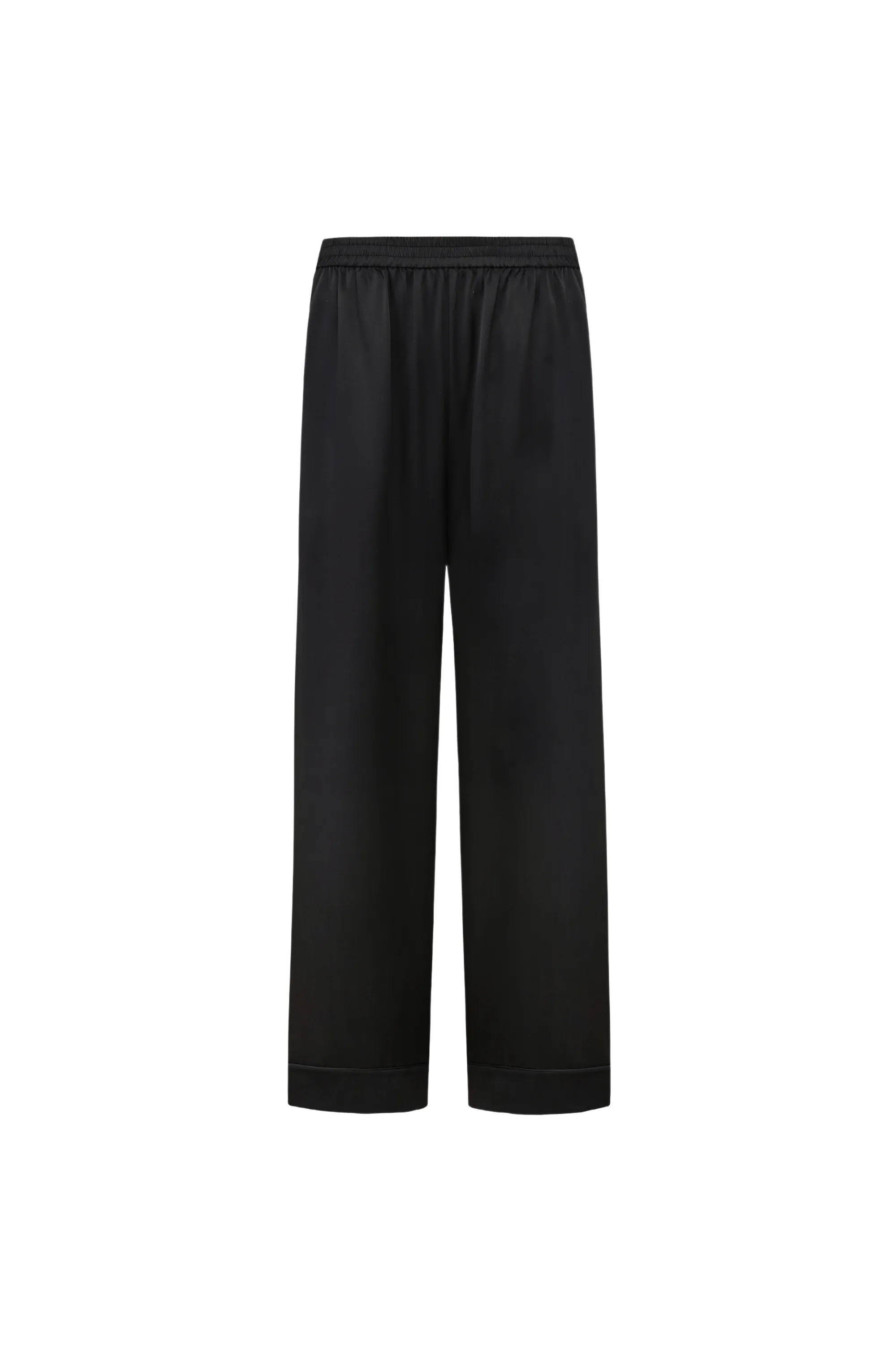Black Rhinestone Men's Pyjama Trousers