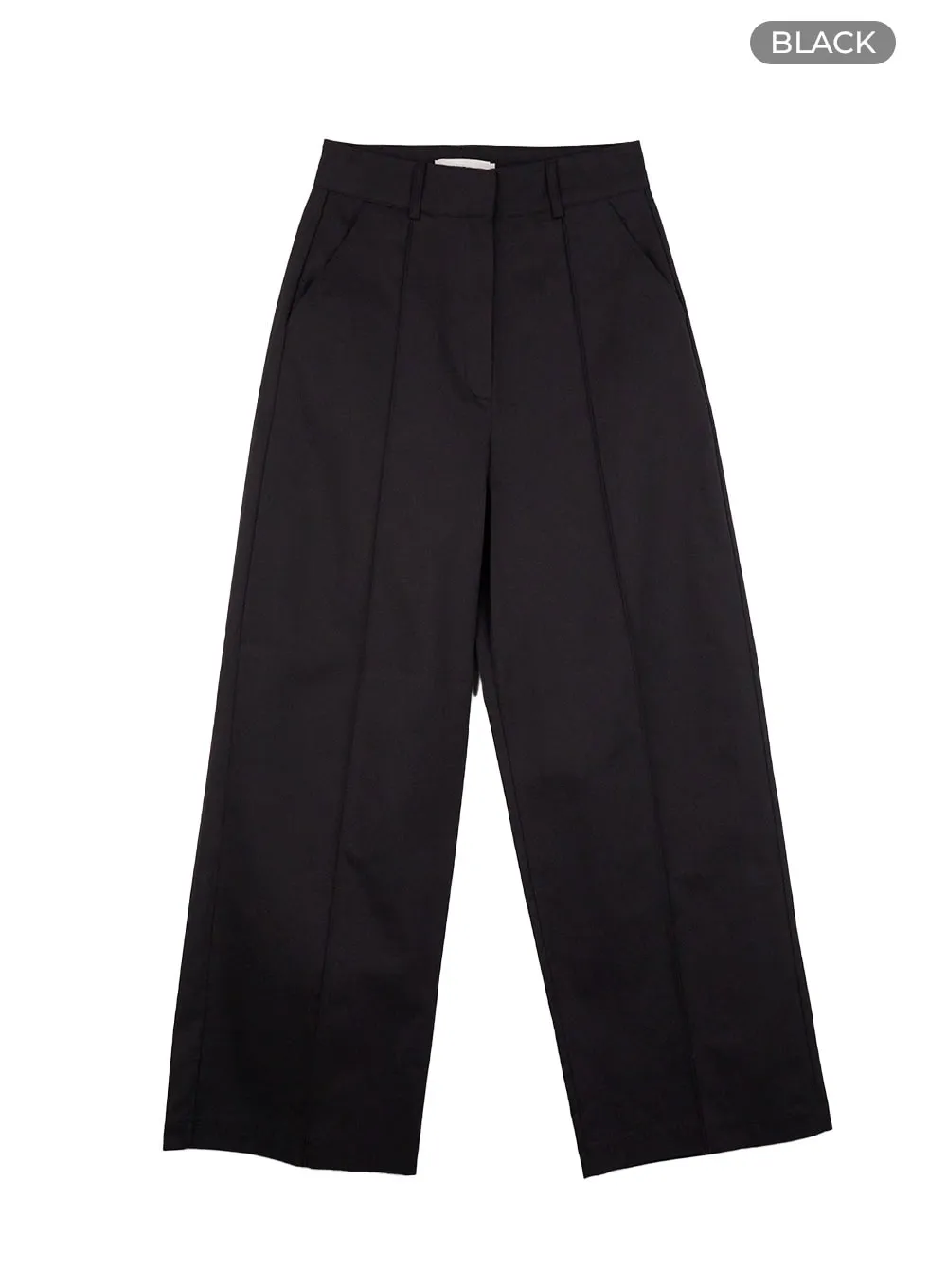 Cotton Wide-Fit Trousers CO414