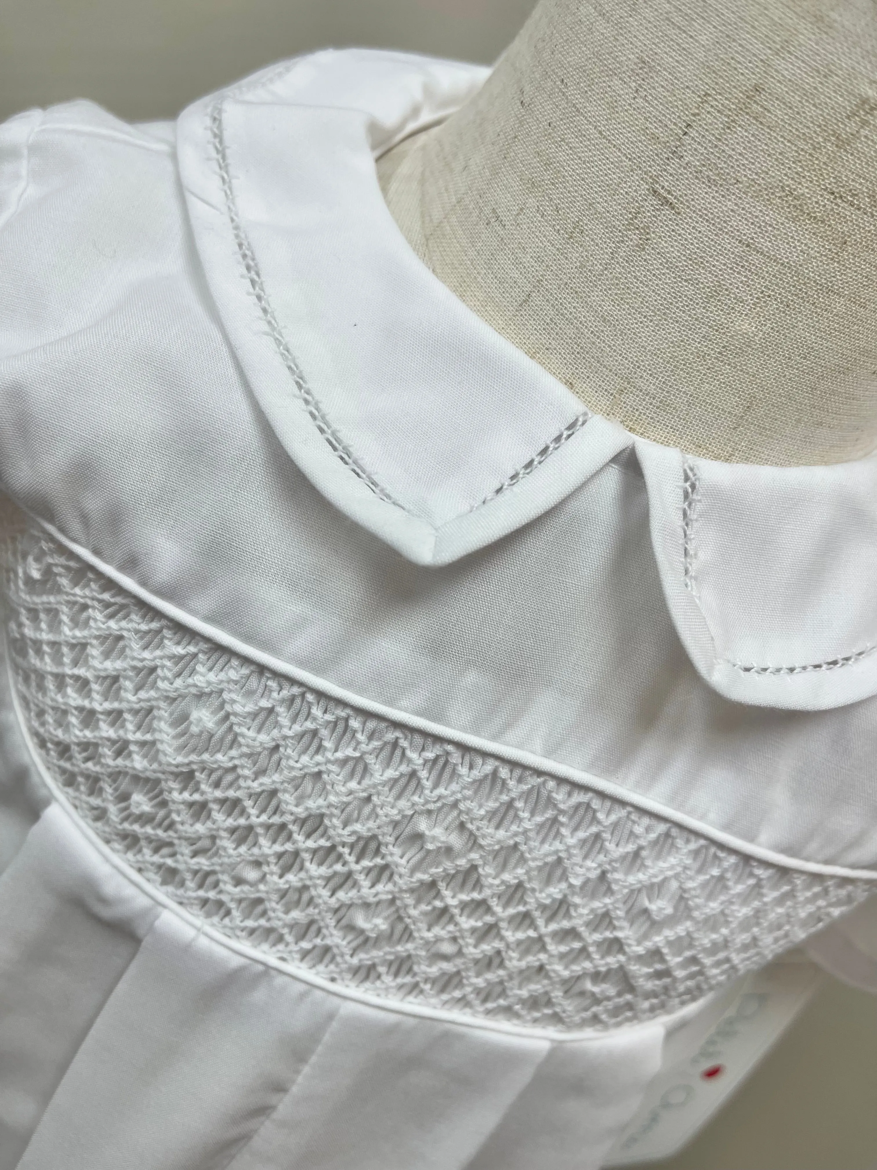 Diamond Smocked Romper