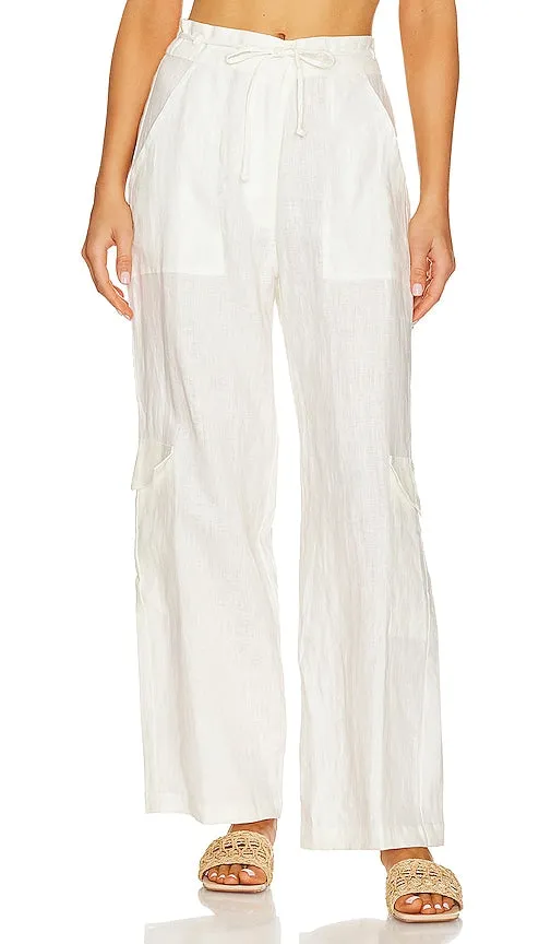 FAITHFULL THE BRAND Relais Pants in White