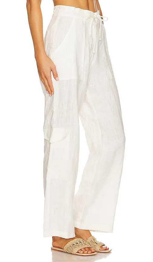 FAITHFULL THE BRAND Relais Pants in White