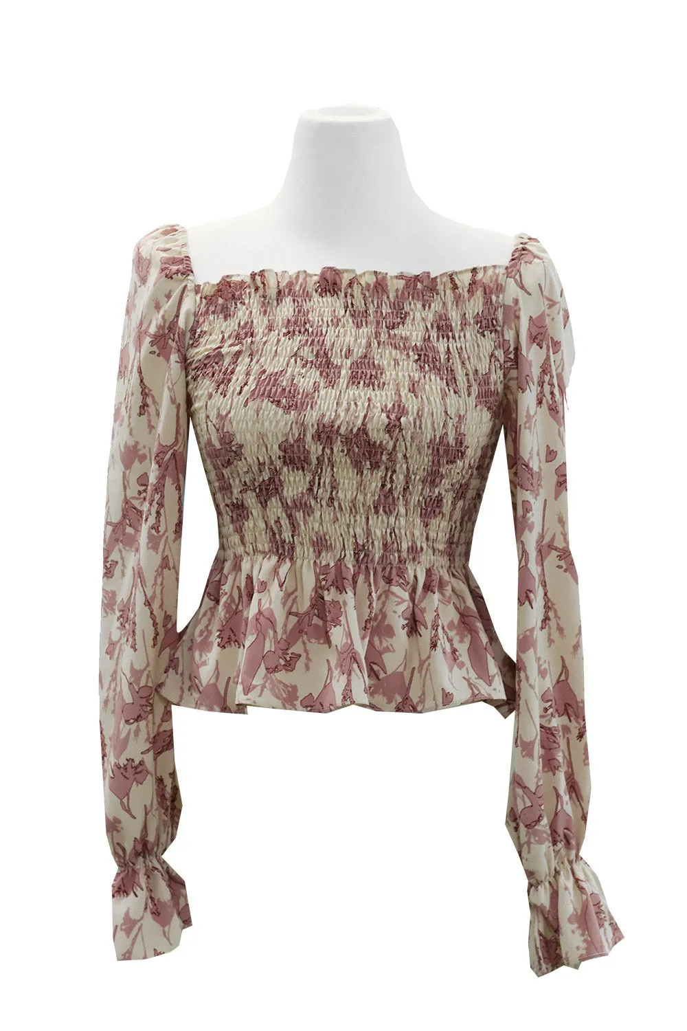 Hadley Floral Smocked Top