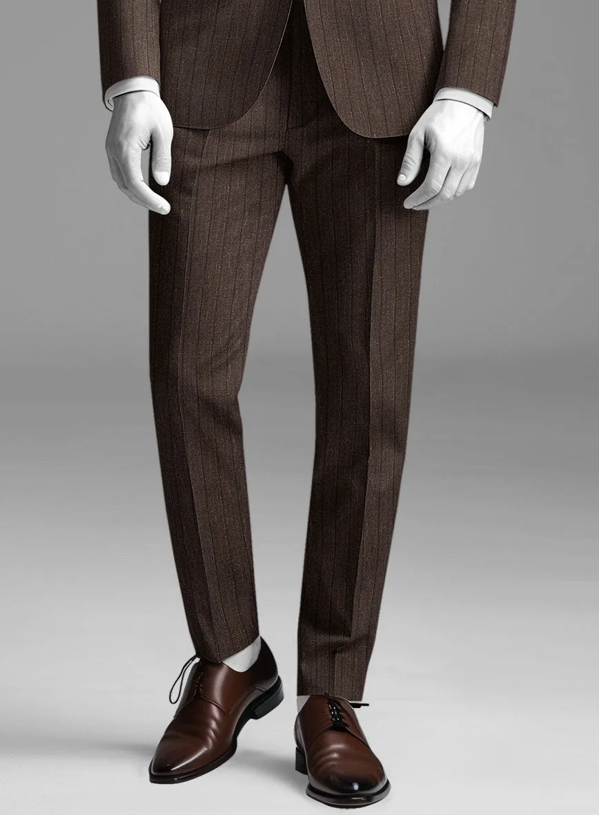 Italian Wool Silk Linen Olegario Pants