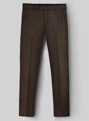 Italian Wool Silk Linen Olegario Pants