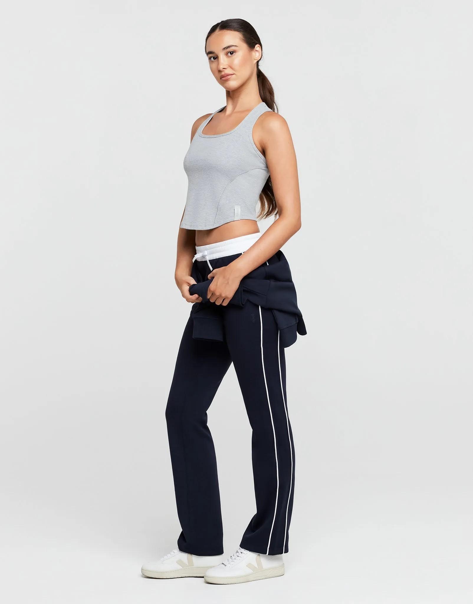 JODIE Sport Tank - Grey Marle