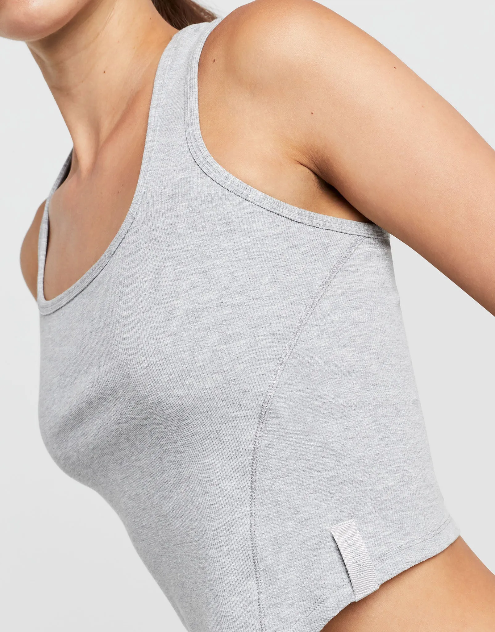 JODIE Sport Tank - Grey Marle