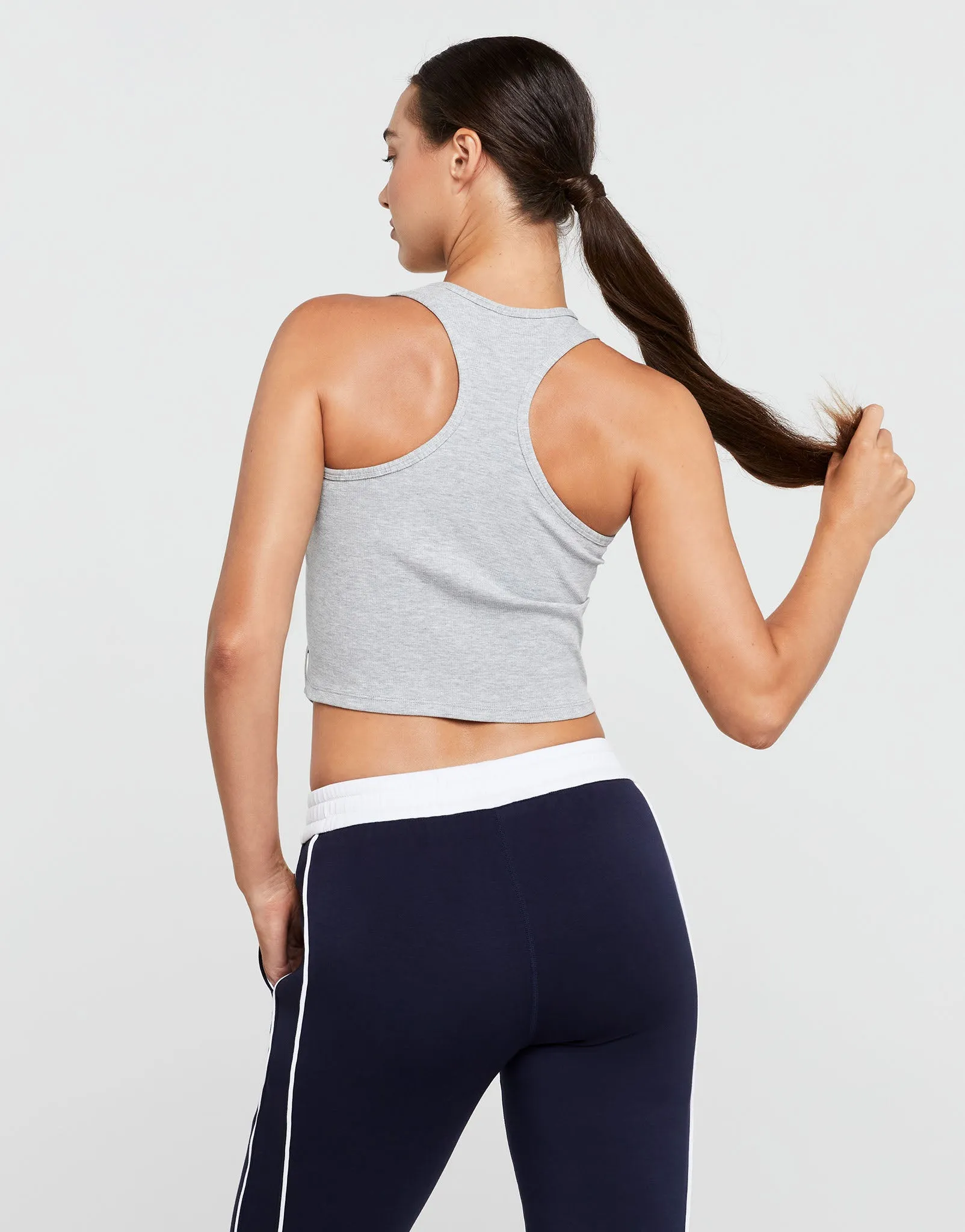 JODIE Sport Tank - Grey Marle