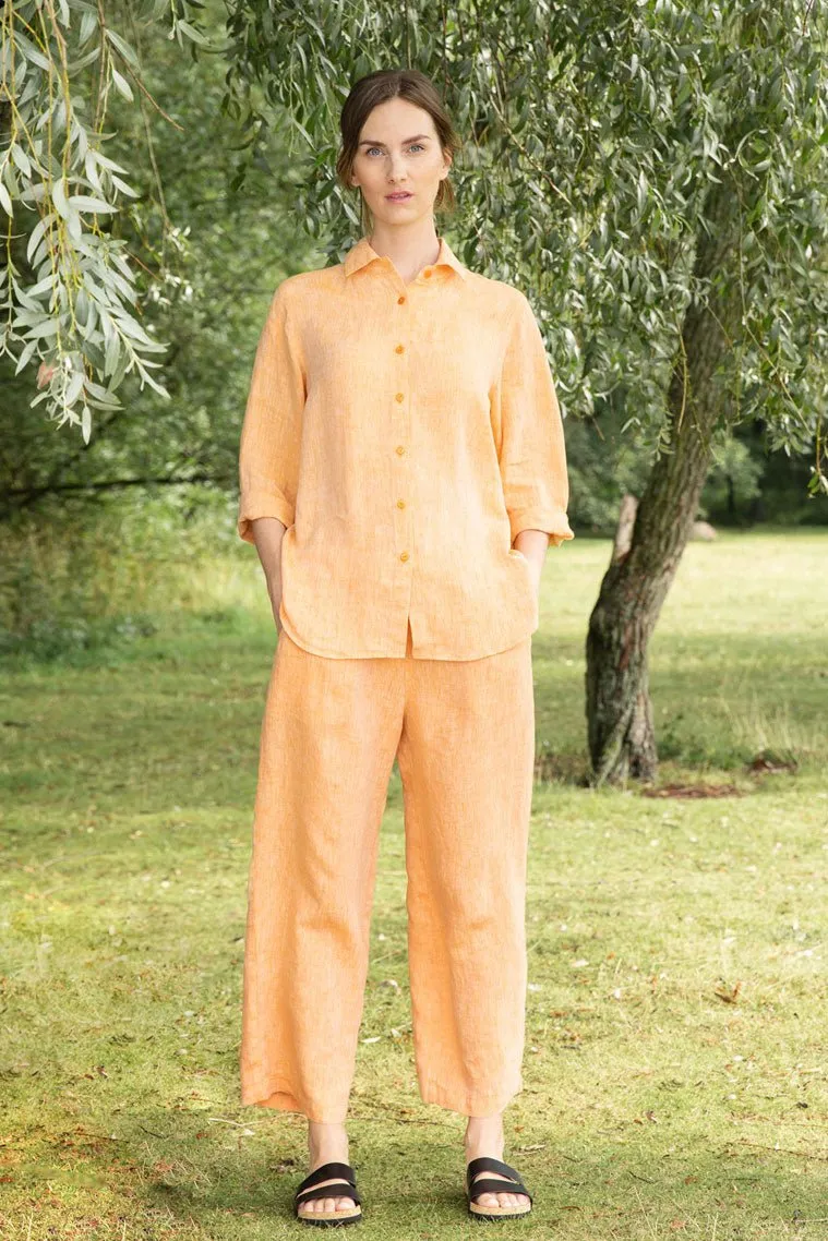 Kuusama | Linen Pants, Mango