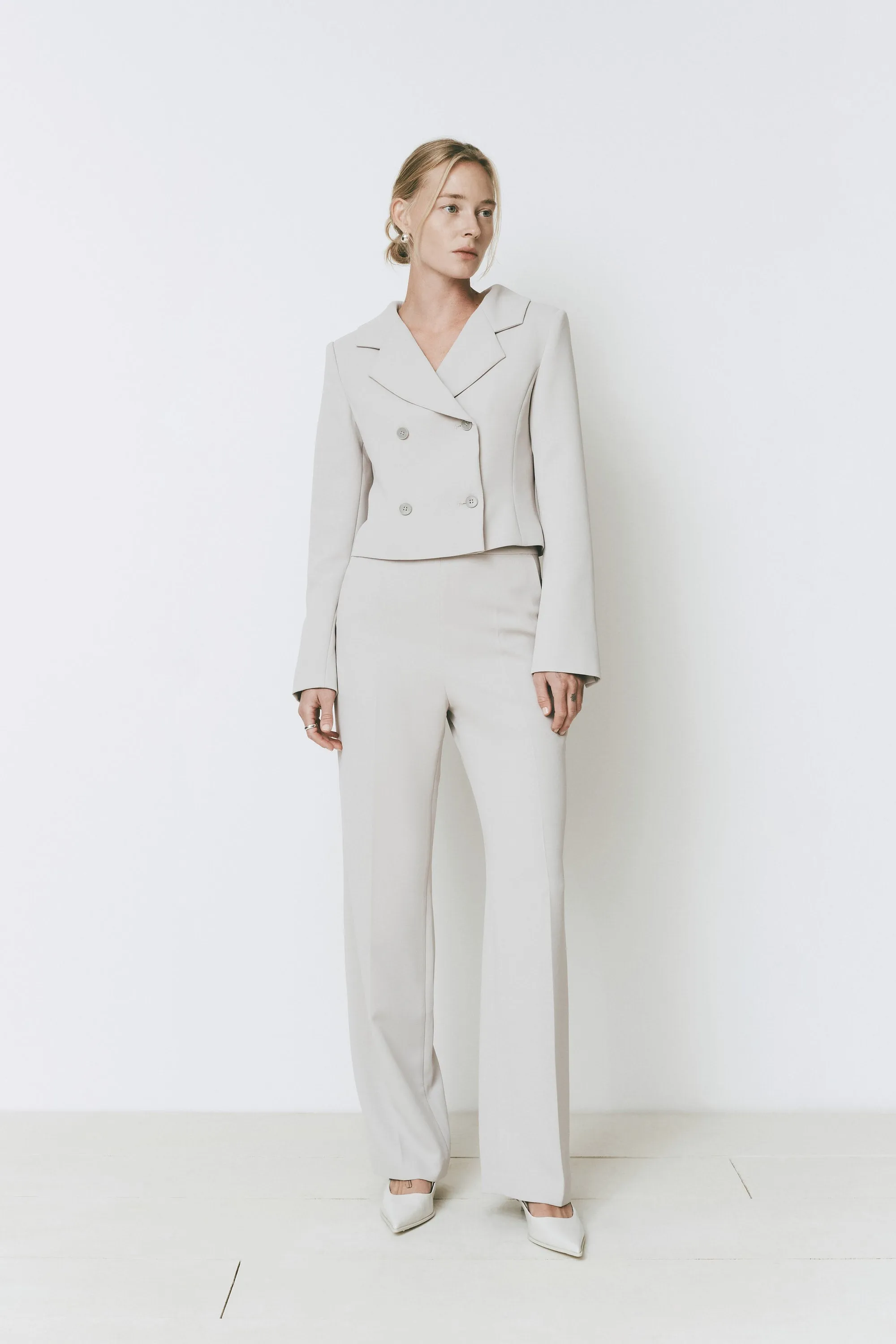 Montage Cropped Blazer