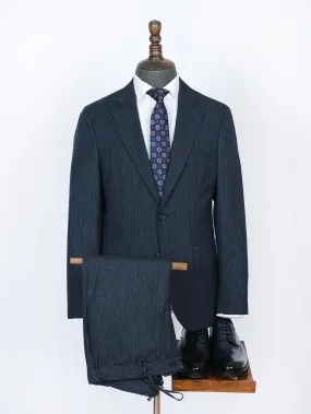 Ocean Blue Pure Linen Men Summer Suit