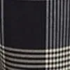 Petite Plaid Paperbag-Waist Wide-Leg Pant