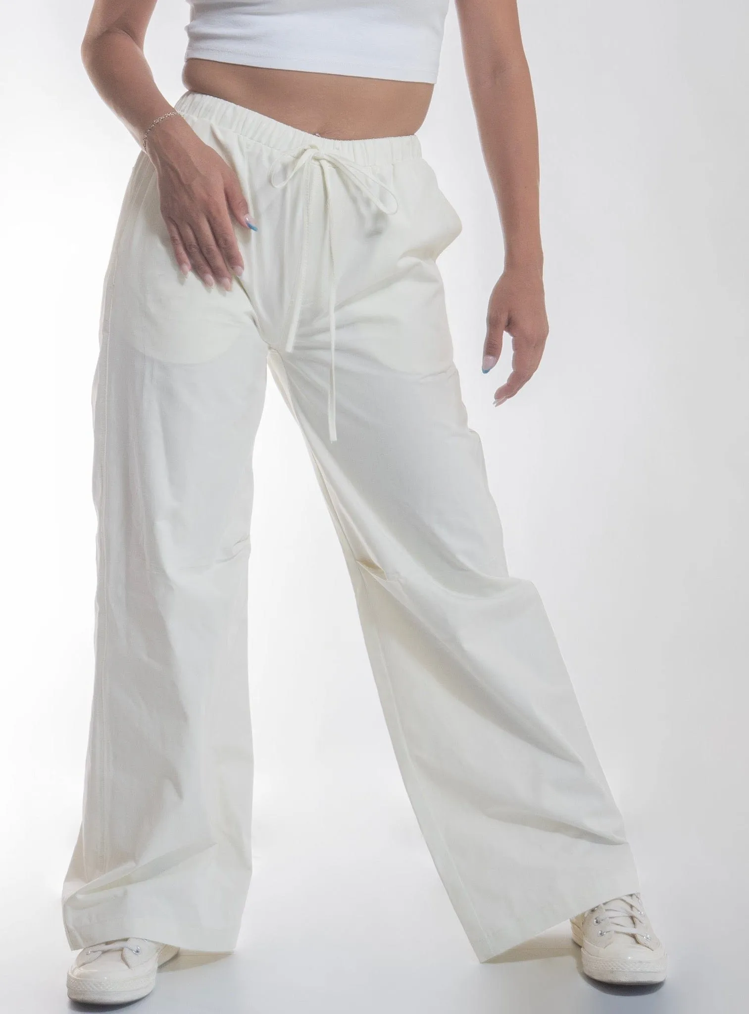 Sand Bar Elastic Waistband Pants