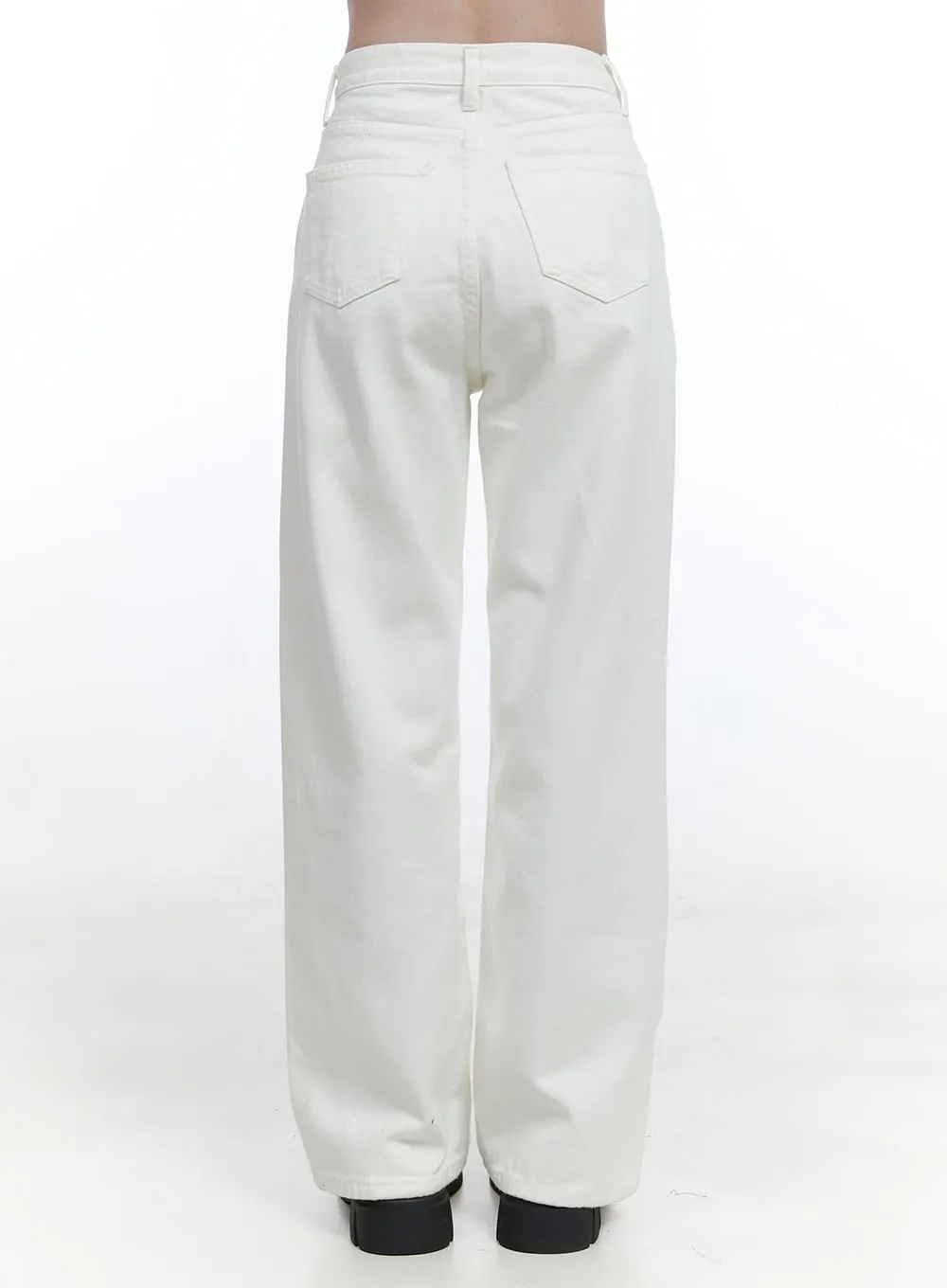 Wide-Fit Cotton Trousers OO429