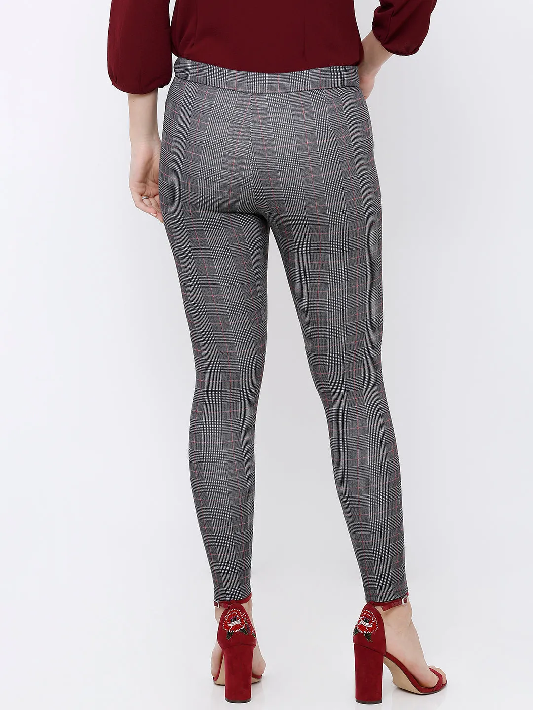Women High-Rise Skinny Fit Tregging